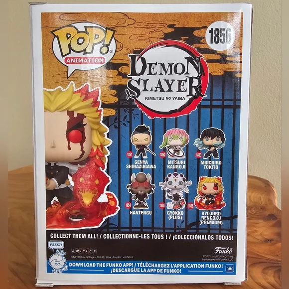 Funko Pop! Animation Demon Slayer Kyojuro Rengoku Vinyl Figure - Yellow & Red - Picture 4 of 7
